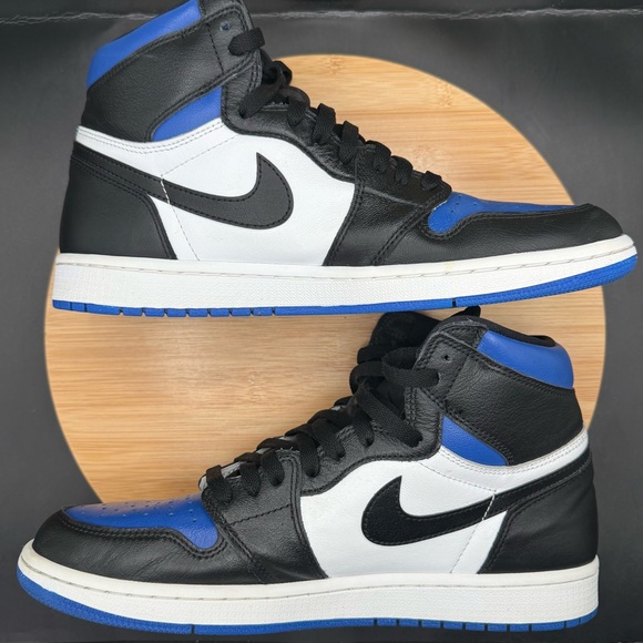 Air Jordan 1 Retro OG High Royal Toe Men’s Sz 11 - Picture 4 of 11